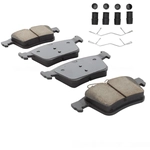 Order QUALITY-BUILT - 1003-1761C - Rear Disc Brake Pad Set For Your Vehicle