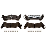 Order RAYBESTOS R-Line - MGD666CH - Rear Ceramic Pads For Your Vehicle