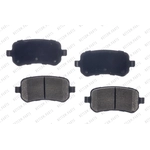 Order Rear Ceramic Pads by RS PARTS - RSD1021CH For Your Vehicle