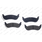 Order Rear Ceramic Pads by RS PARTS - RSD1040ACH For Your Vehicle