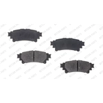 Order Rear Ceramic Pads by RS PARTS - RSD1391DC For Your Vehicle