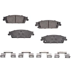 Order RS PARTS - RSD1707CH - Rear Ceramic Pads For Your Vehicle
