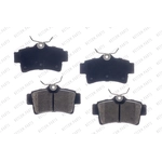 Order Rear Ceramic Pads by RS PARTS - RSD627CH For Your Vehicle
