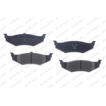 Order Rear Ceramic Pads by RS PARTS - RSD658C For Your Vehicle