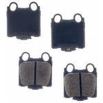 Order Rear Ceramic Pads by RS PARTS - RSD771C For Your Vehicle