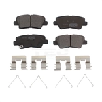 Order Rear Ceramic Pads by TEC - TEC-1813 For Your Vehicle