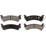 Order Rear Ceramic Pads by TEC - TEC-666 For Your Vehicle