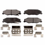 Order Rear Ceramic Pads by TEC - TEC-732 For Your Vehicle