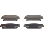 Order WAGNER - QC1020 - ThermoQuiet Disc Brake Pad Set For Your Vehicle