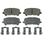 Order Rear Ceramic Pads by WAGNER - QC1724 For Your Vehicle