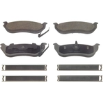 Order WAGNER - QC981 - ThermoQuiet Disc Brake Pad Set For Your Vehicle