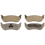 Order WAGNER - QC981A - ThermoQuiet Disc Brake Pad Set For Your Vehicle