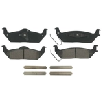 Order WAGNER - ZD1012A - Rear Ceramic Pads For Your Vehicle