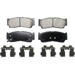 Order WAGNER - ZD1297 - Rear Ceramic Pads For Your Vehicle