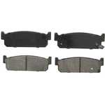 Order Rear Ceramic Pads by WAGNER - ZD588 For Your Vehicle
