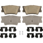 Order WAGNER - QC1212 - Rear Ceramic Pads For Your Vehicle