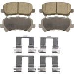 Order Rear Ceramic Pads by WAGNER - QC1281 For Your Vehicle