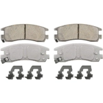 Order Rear Ceramic Pads by WAGNER - QC714 For Your Vehicle
