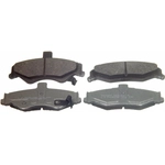 Order Rear Ceramic Pads by WAGNER - QC750 For Your Vehicle