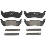 Order Rear Ceramic Pads by WAGNER - ZD1040 For Your Vehicle