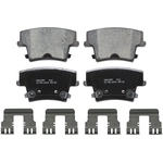 Order Rear Ceramic Pads by WAGNER - ZD1057A For Your Vehicle