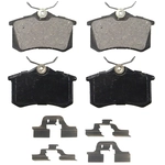 Order WAGNER - ZD340A - Rear Ceramic Pads For Your Vehicle