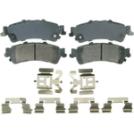 Order Rear Ceramic Pads by WAGNER - ZD792A For Your Vehicle