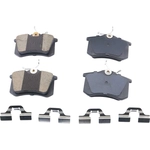 Order WORLDPARTS SYNERGY - WSD1017CH - Plaquette arrière en céramique For Your Vehicle