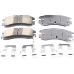 Order WORLDPARTS SYNERGY - WSD698CH - Rear Ceramic Pads For Your Vehicle
