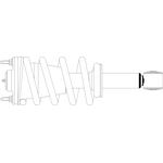 Order Rear Complete Strut Assembly by GSP NORTH AMERICA - 813129 For Your Vehicle