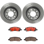 Order Rear Disc Brake Kit by BREMBO - KTX0141 For Your Vehicle