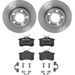 Order Rear Disc Brake Kit by BREMBO - KTX4056 For Your Vehicle