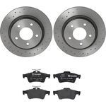Order Rear Disc Brake Kit by BREMBO - KTX4061 For Your Vehicle