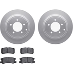 Order DYNAMIC FRICTION COMPANY - 4302-39009 - Rear Disc Brake Kit For Your Vehicle