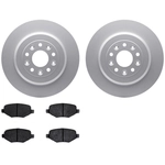 Order DYNAMIC FRICTION COMPANY - 4302-54108 - Rear Disc Brake Kit For Your Vehicle