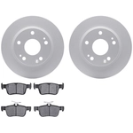 Order DYNAMIC FRICTION COMPANY - 4302-59077 - Rear Disc Brake Kit For Your Vehicle