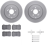 Order DYNAMIC FRICTION COMPANY - 4312-03015 - Rear Disc Brake Kit For Your Vehicle
