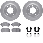 Order DYNAMIC FRICTION COMPANY - 4312-03022 - Rear Disc Brake Kit For Your Vehicle