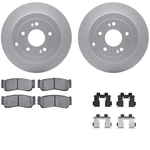 Order DYNAMIC FRICTION COMPANY - 4312-03031 - Rear Disc Brake Kit For Your Vehicle