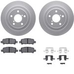 Order DYNAMIC FRICTION COMPANY - 4312-13010 - Rear Disc Brake Kit For Your Vehicle