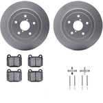 Order DYNAMIC FRICTION COMPANY - 4312-13017 - Rear Disc Brake Kit For Your Vehicle