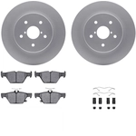 Order DYNAMIC FRICTION COMPANY - 4312-13037 - Rear Disc Brake Kit For Your Vehicle