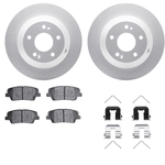 Order DYNAMIC FRICTION COMPANY - 4312-21032 - Rear Disc Brake Kit For Your Vehicle