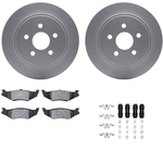 Order DYNAMIC FRICTION COMPANY - 4312-39003 - Rear Disc Brake Kit For Your Vehicle