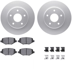 Order DYNAMIC FRICTION COMPANY - 4312-40041 - Rear Disc Brake Kit For Your Vehicle