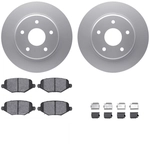 Order DYNAMIC FRICTION COMPANY - 4312-40042 - Rear Disc Brake Kit For Your Vehicle