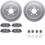 Order DYNAMIC FRICTION COMPANY - 4312-42020 - Rear Disc Brake Kit For Your Vehicle