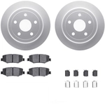 Order DYNAMIC FRICTION COMPANY - 4312-42021 - Rear Disc Brake Kit For Your Vehicle