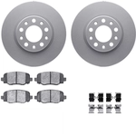 Order DYNAMIC FRICTION COMPANY - 4312-42031 - Rear Disc Brake Kit For Your Vehicle