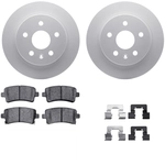 Order DYNAMIC FRICTION COMPANY - 4312-45018 - Rear Disc Brake Kit For Your Vehicle